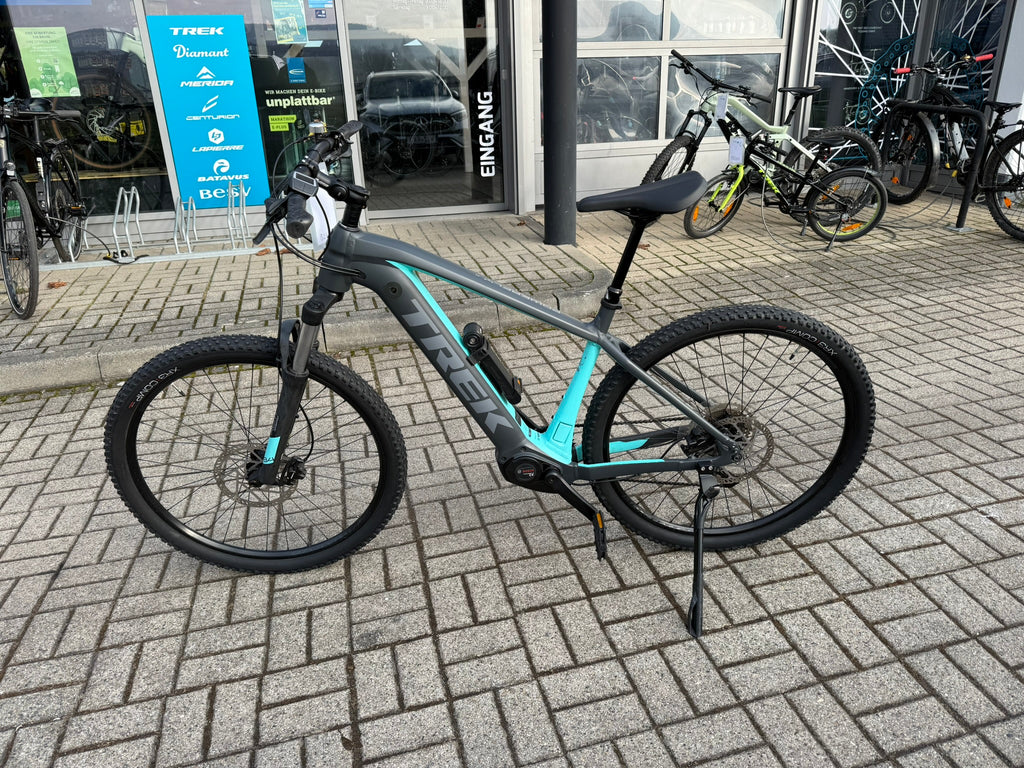 Trek Powerfly 4 625 L 29, Solid Charcoalmatte Miami Gebrauchtrad: 2.318 Km
