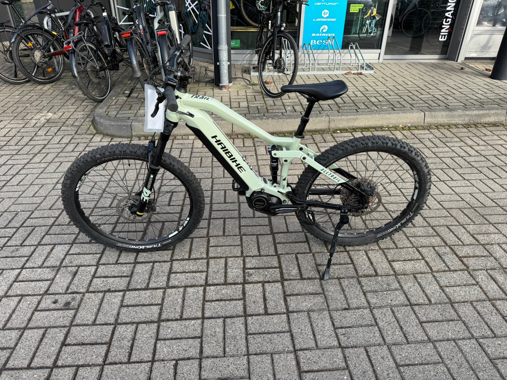 Haibike Alltrail 4 - S gloss honeydew Gebrauchtrad 471 Km