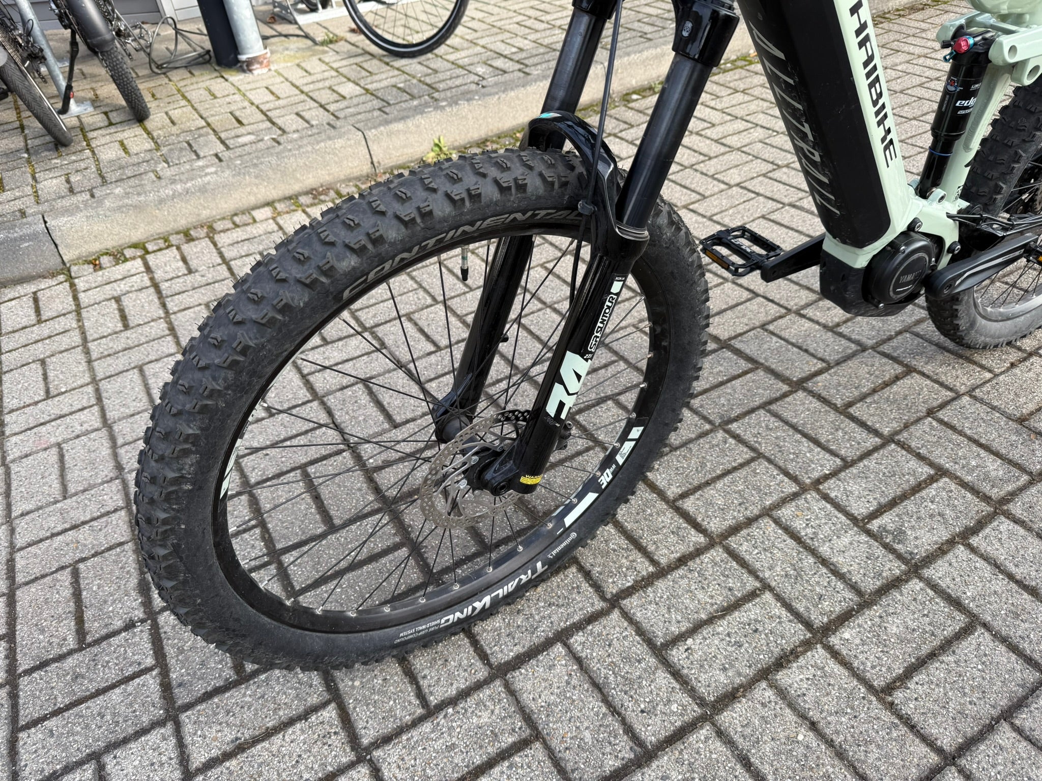 Haibike Alltrail 4 - S gloss honeydew Gebrauchtrad 471 Km