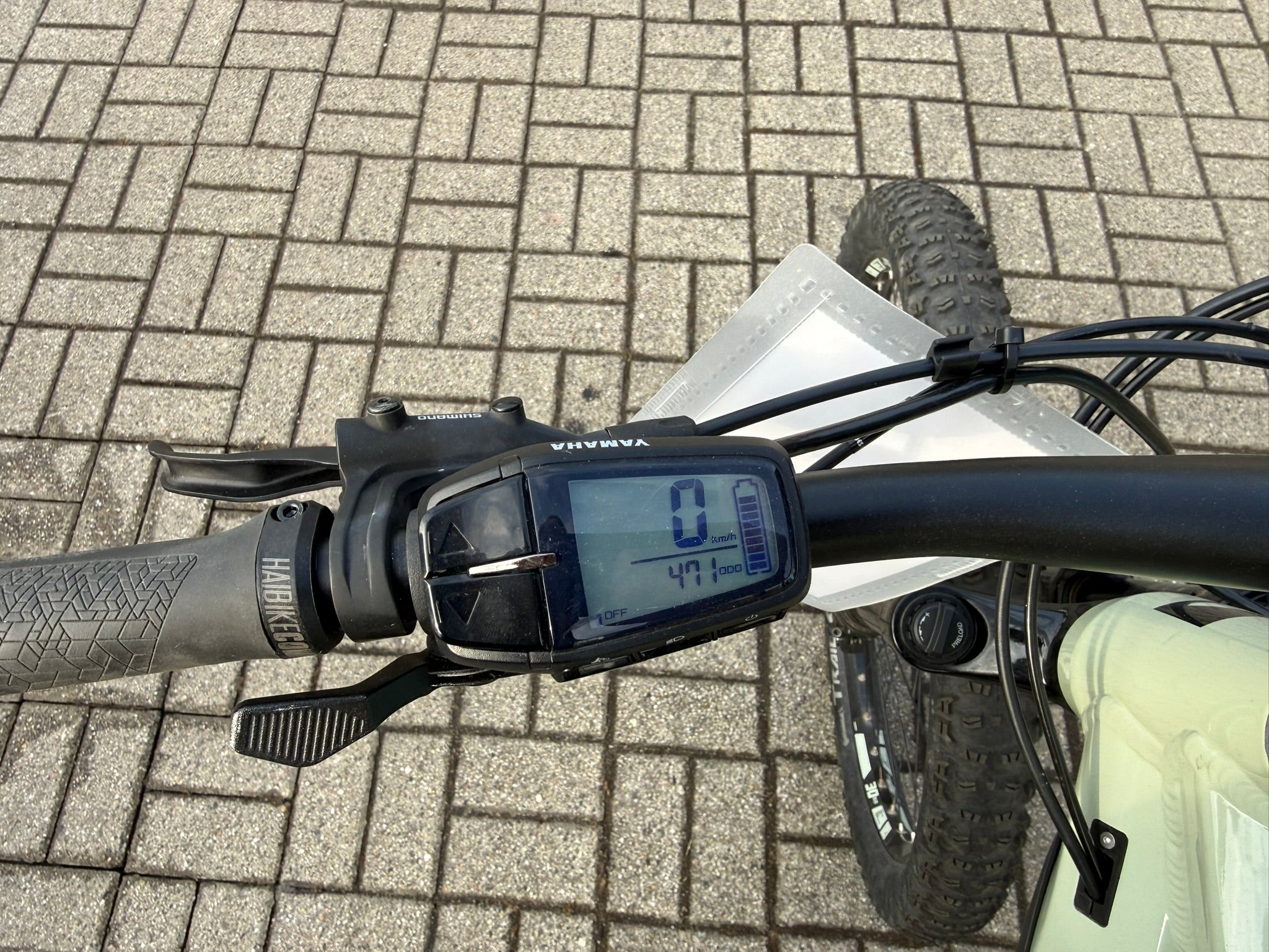 Haibike Alltrail 4 - S gloss honeydew Gebrauchtrad 471 Km
