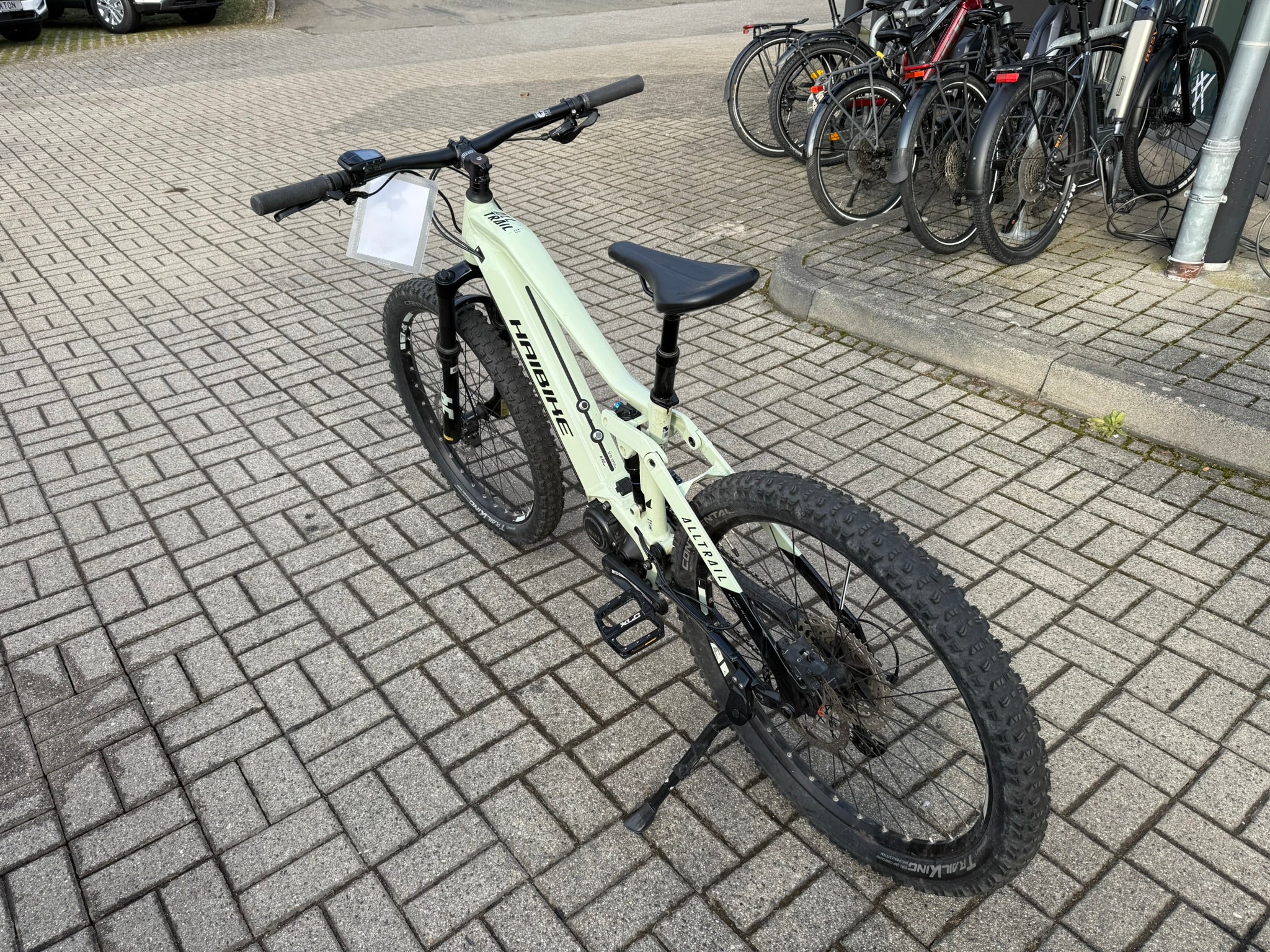 Haibike Alltrail 4 - S gloss honeydew Gebrauchtrad 471 Km