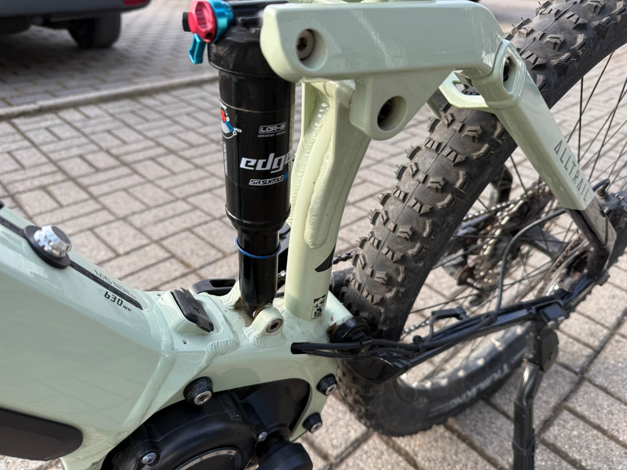 Haibike Alltrail 4 - S gloss honeydew Gebrauchtrad 471 Km