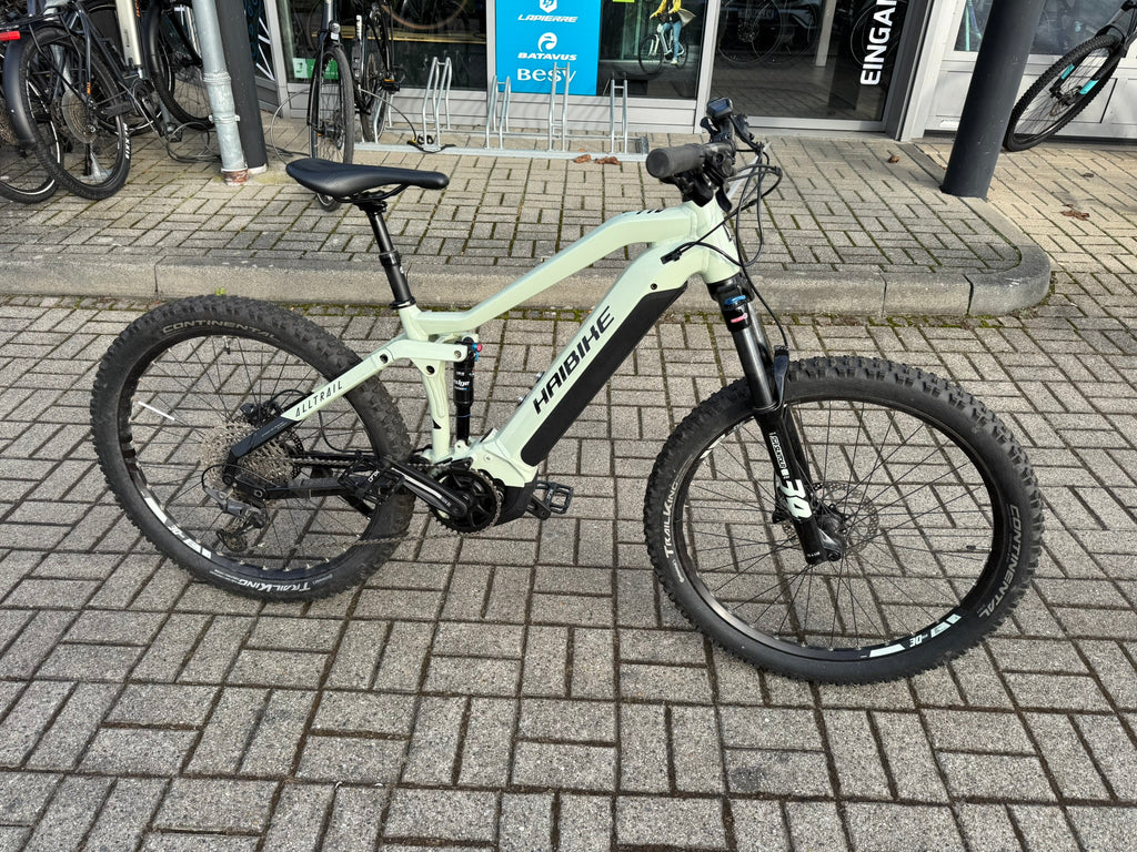 Haibike Alltrail 4 - S gloss honeydew Gebrauchtrad 471 Km
