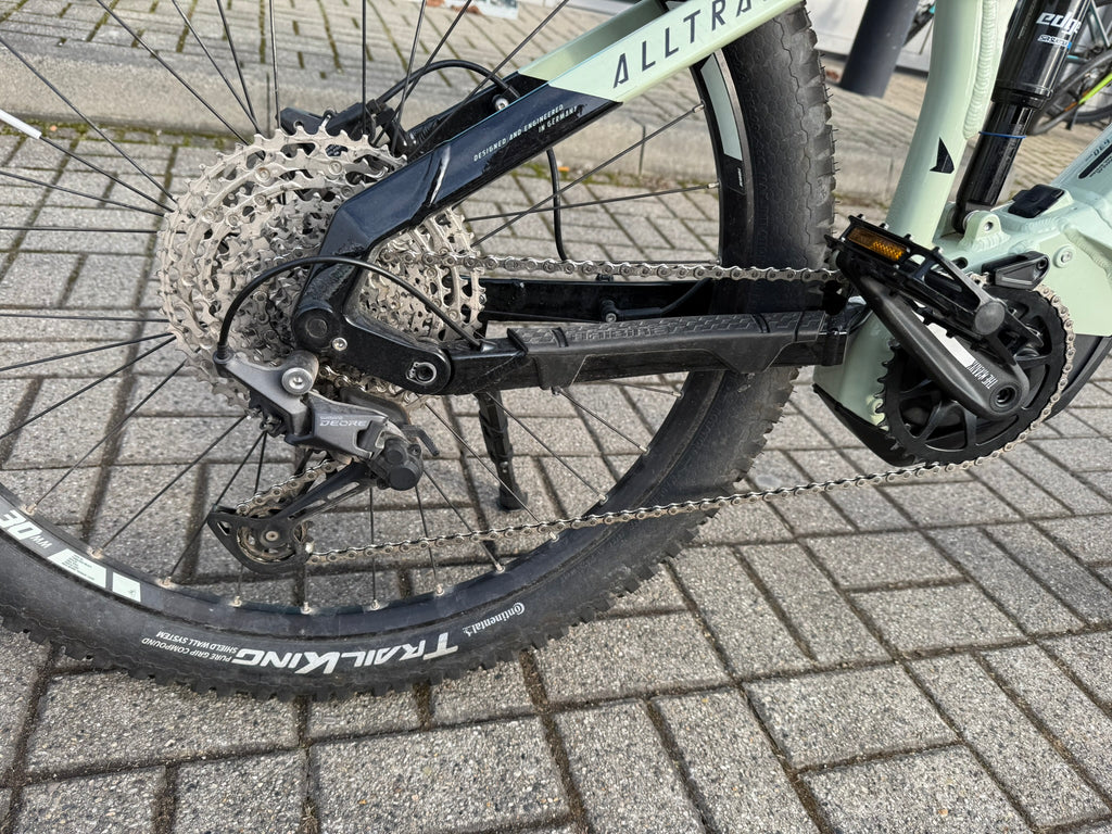 Haibike Alltrail 4 - S gloss honeydew Gebrauchtrad 471 Km