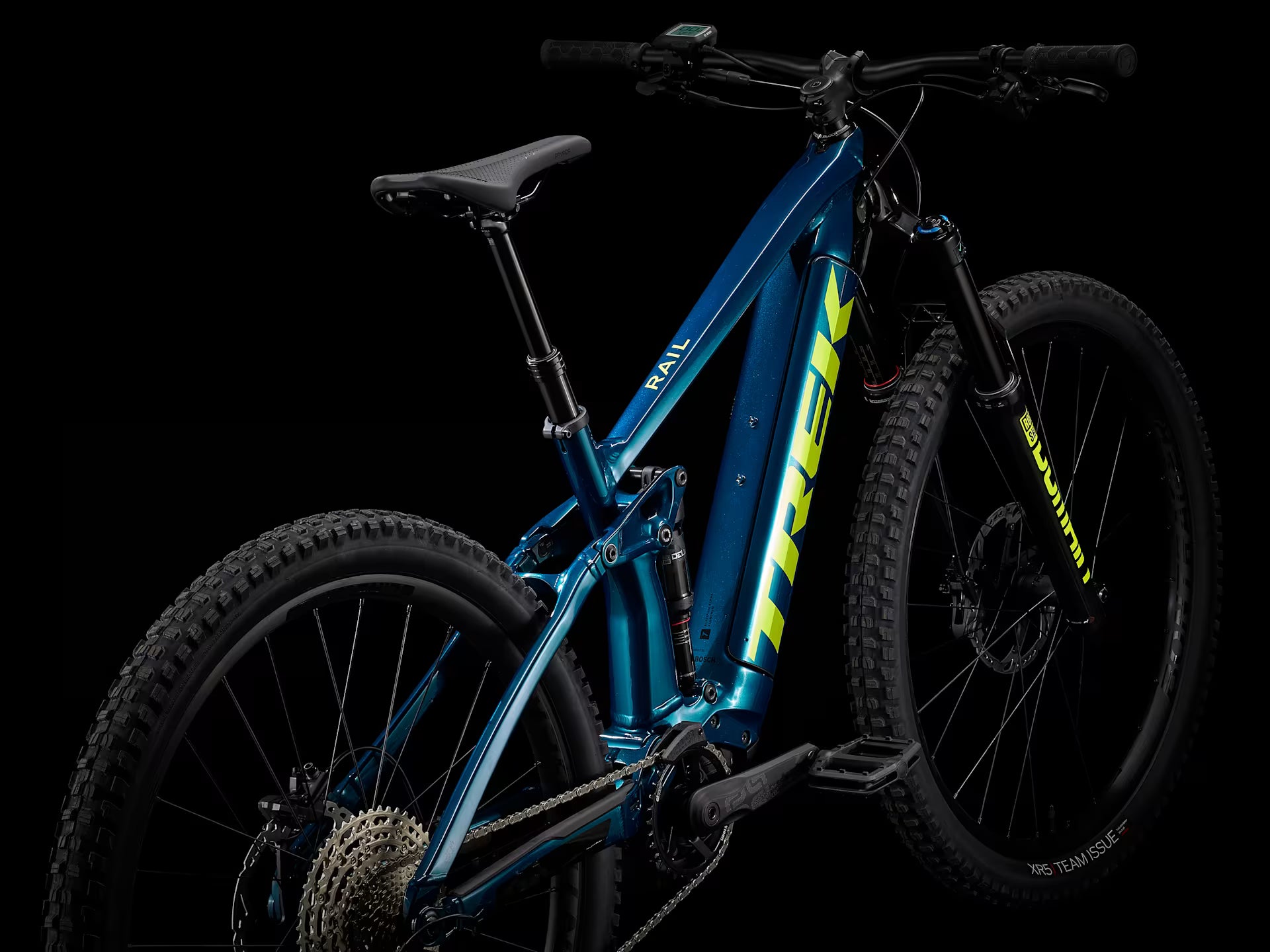Trek Rail 7 Slx/xt L Dark Aquatic/trek Black
