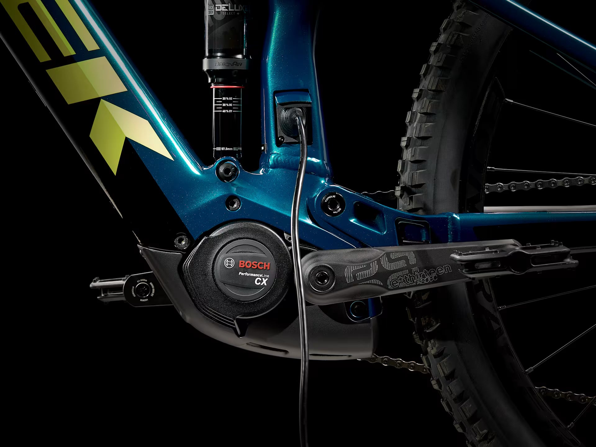 Trek Rail 7 Slx/xt L Dark Aquatic/trek Black