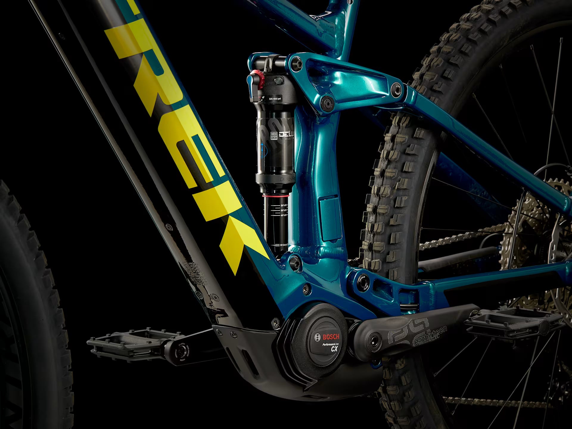Trek Rail 7 Slx/xt L Dark Aquatic/trek Black