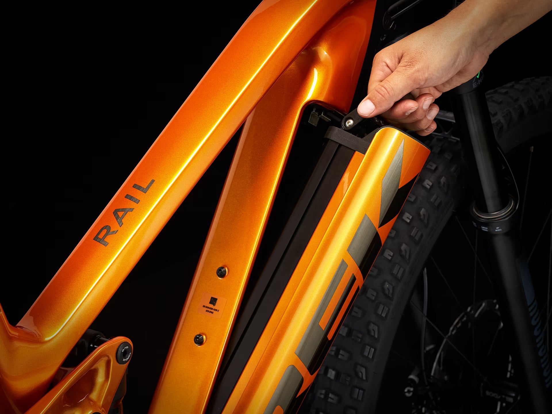 Trek Rail 9.5 Sx S Factory Orange/lithium Grey