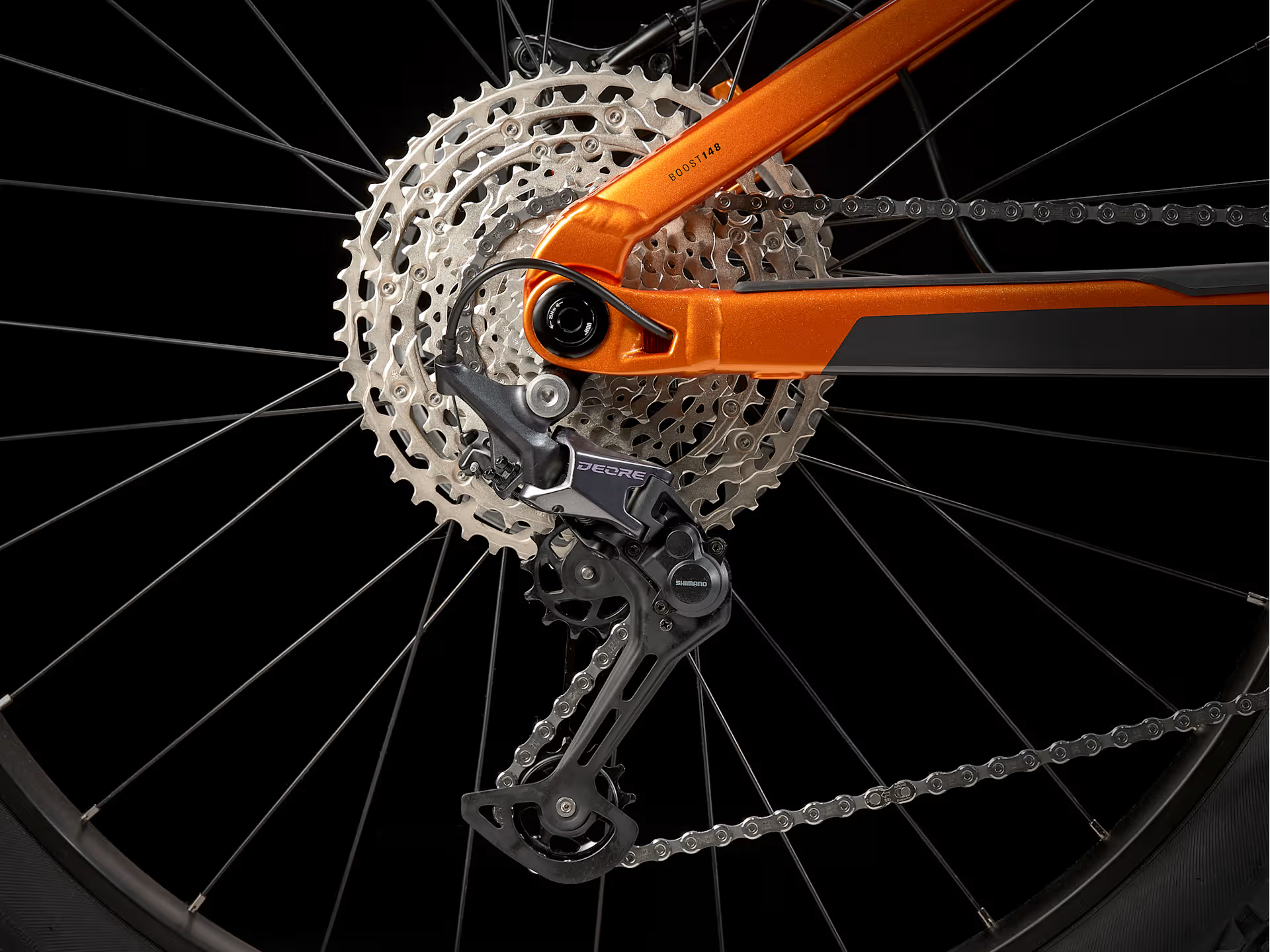 Trek Rail 9.5 Sx S Factory Orange/lithium Grey