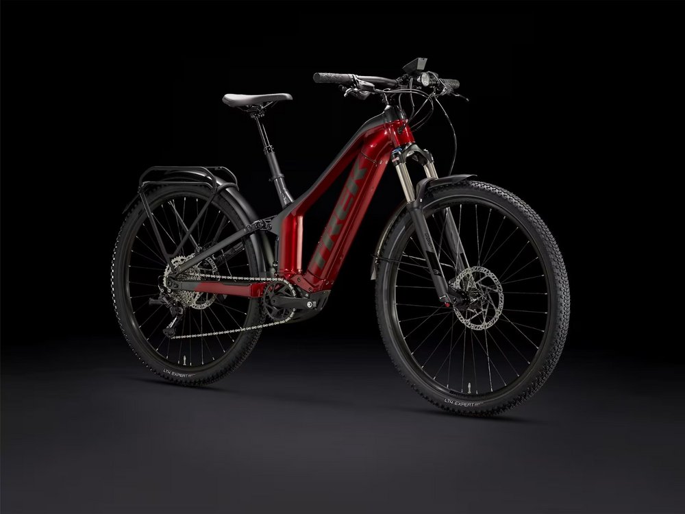 Trek Powerfly Fs 4 Equipped S (27.5" Wheel) Crimson/lithium Grey - Gebrauchtrad 200 km