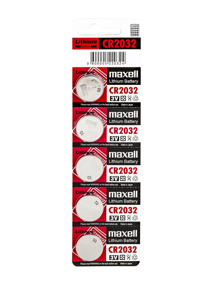 Bontrager Batterie Bontrager CR2032 5er-Pack