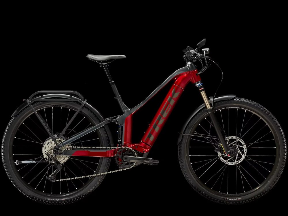 Trek Powerfly Fs 4 Equipped S (27.5" Wheel) Crimson/lithium Grey - Gebrauchtrad 200 km