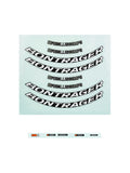 Bontrager Decal Bontrager Aeolus Comp Disc Anthracite/White