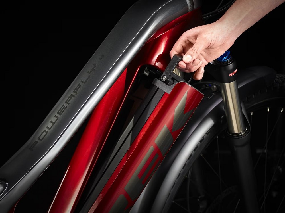 Trek Powerfly Fs 4 Equipped S (27.5" Wheel) Crimson/lithium Grey - Gebrauchtrad 200 km