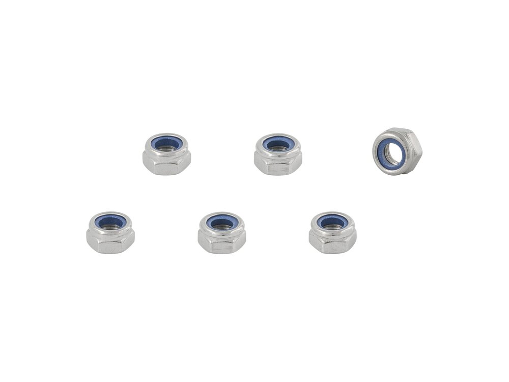 Unbekannt Fastener Trek-Electra M5 x 0.8mm Locknut Black 6/P