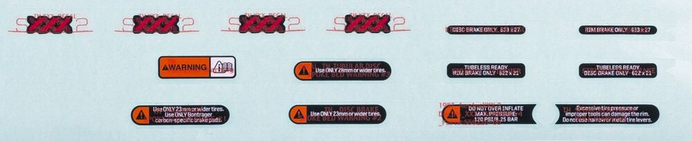 Bontrager Decal Bontrager Aeolus XXX 2